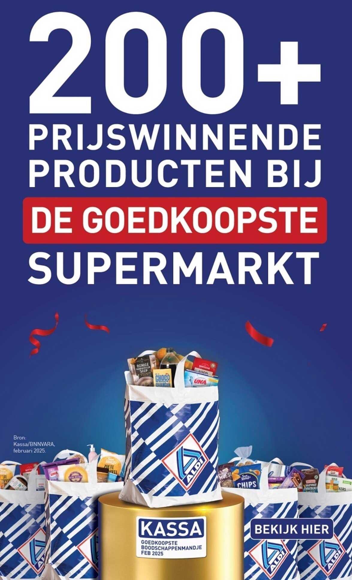 200+ prijswinnende producten bij de goedkoopste supermarkt