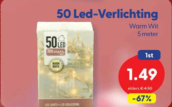 50 Led-Verlichting