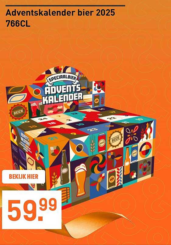 Adventskalender bier 2025 766CL