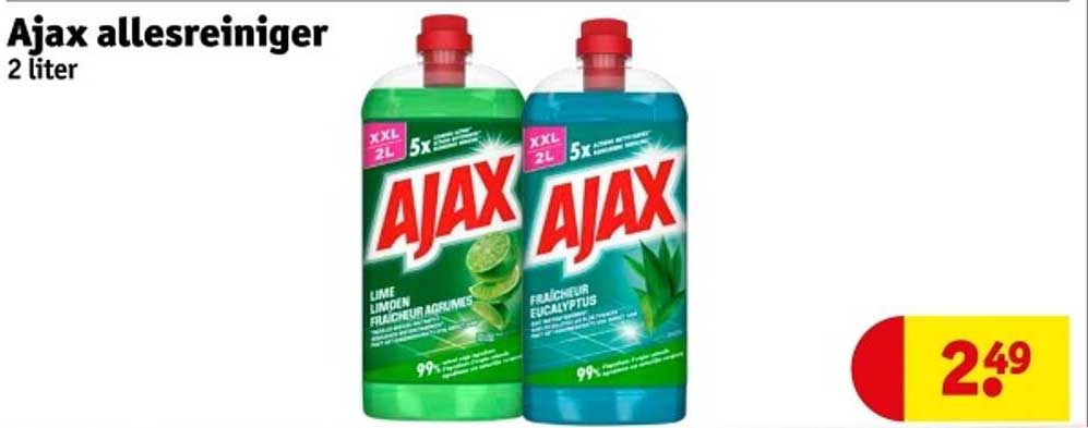 Ajax allesreiniger 2 liter