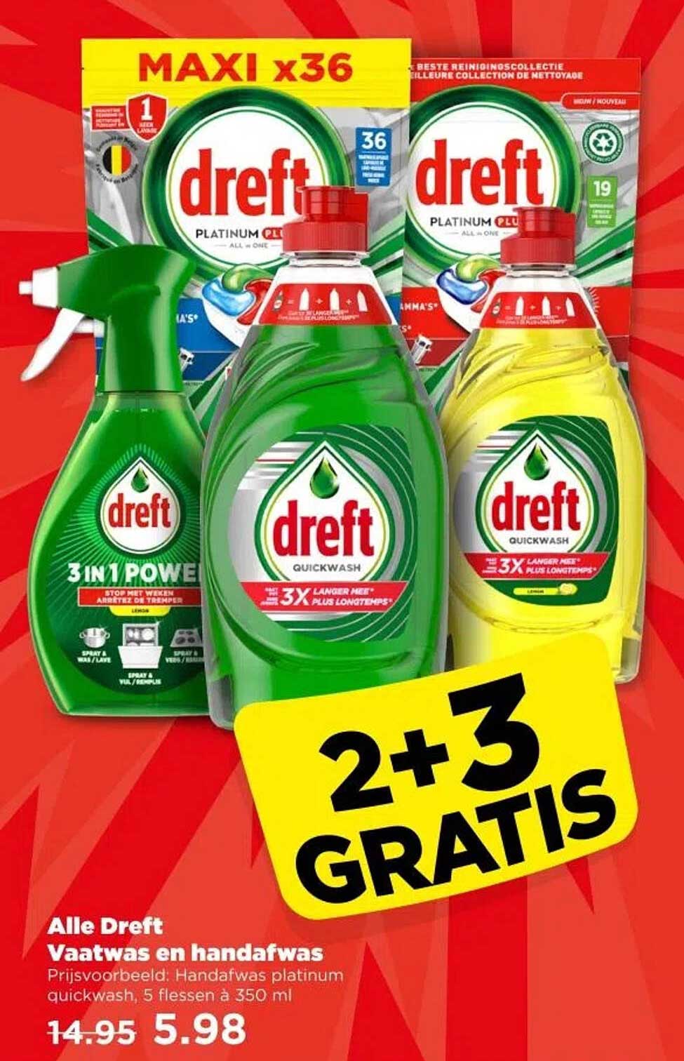 Alle Dreft Vaatwas en handafwas