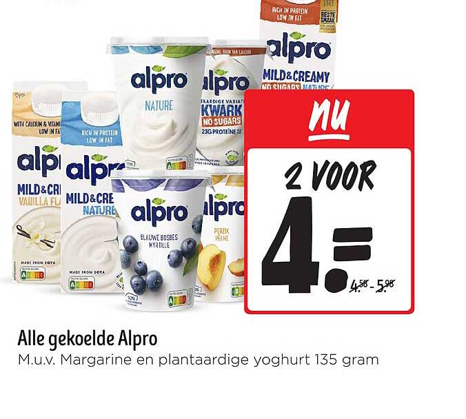 Alle gekoelde Alpro