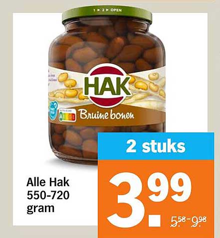 Alle Hak 550-720 gram