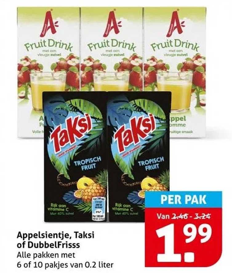 Appelsientje, Taksi of DubbelFrisss