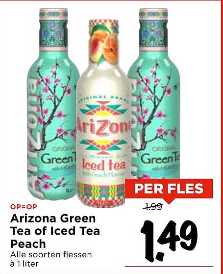Arizona Green Tea of Iced Tea Peach