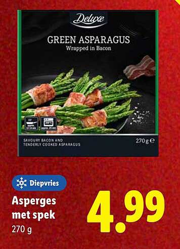 Asperges met spek
