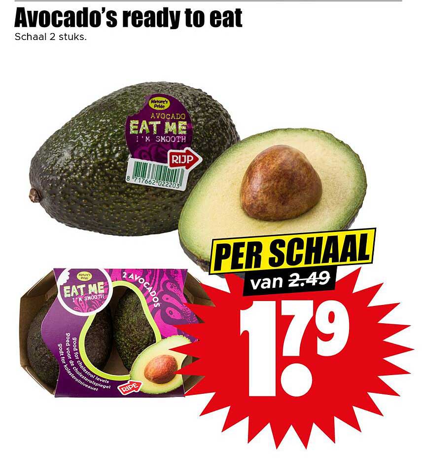 Avocado's ready to eat