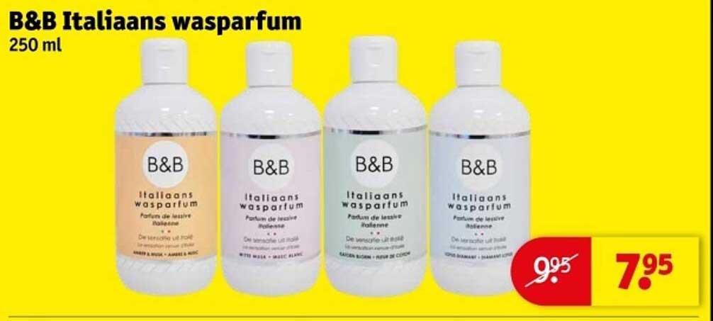 B&B Italiaans wasparfum 250 ml