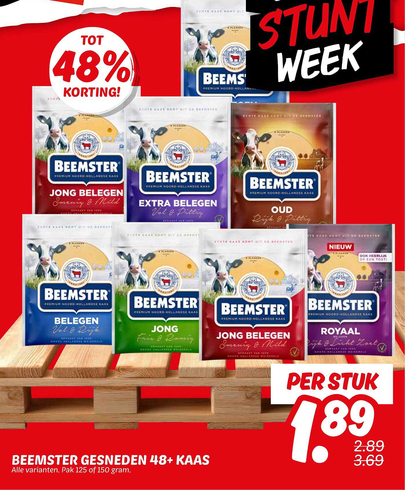 BEEMSTER GESNEDEN 48+ KAAS