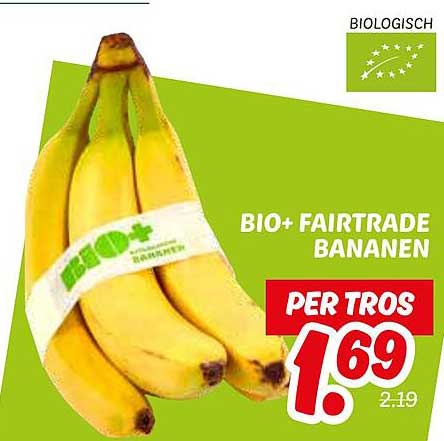 BIO+ Fairtrade Bananen