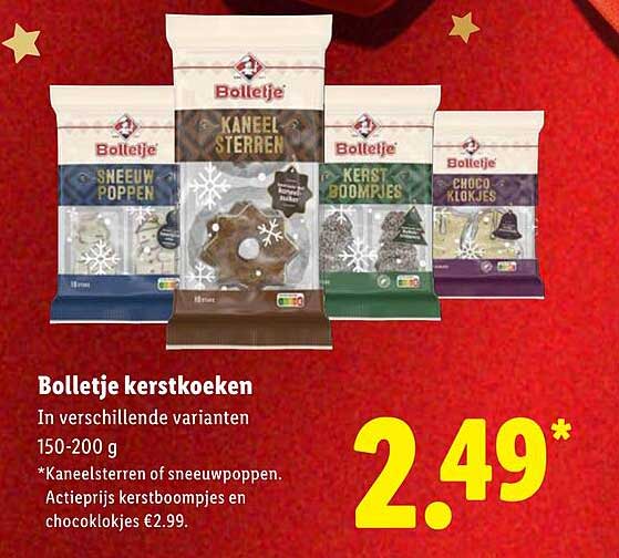 Bolletje kerstkoeken