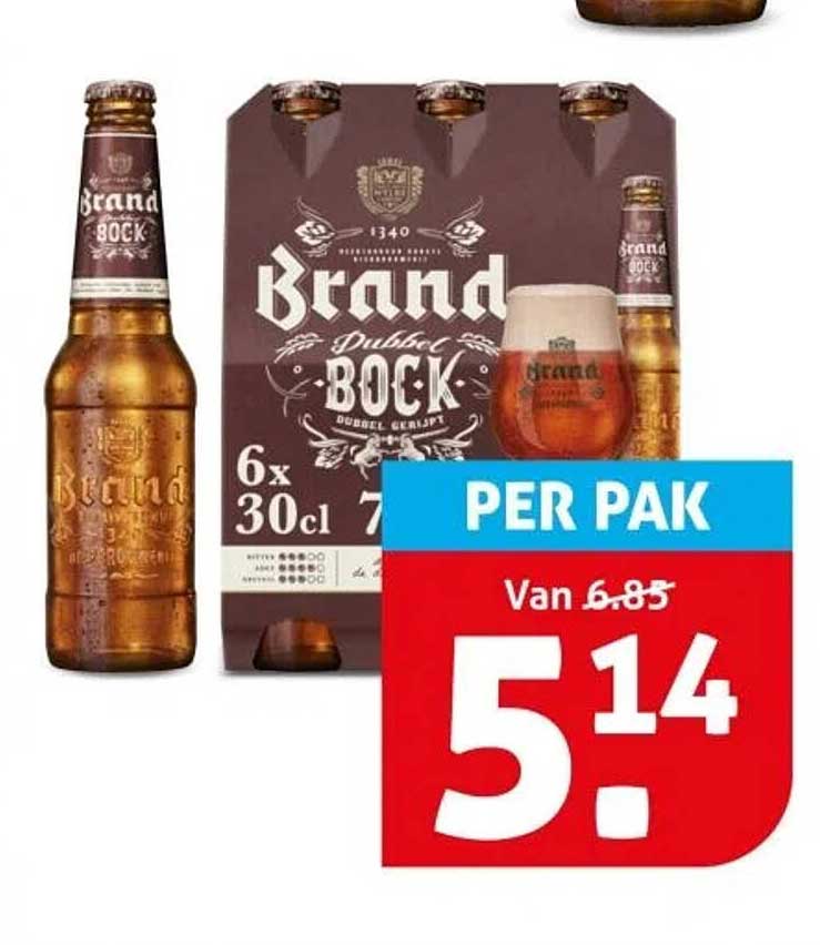 Brand Dubbel Bock 6 x 30 cl