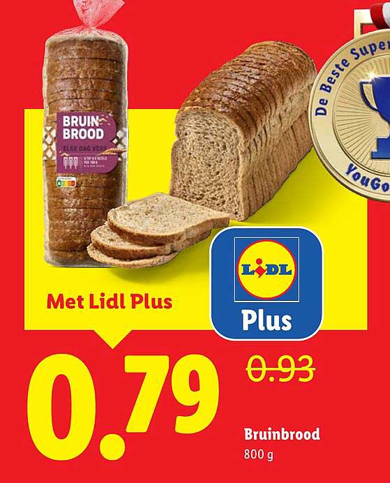 Bruinbrood 800 g