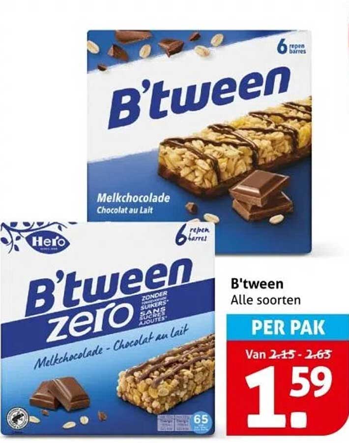 B'tween Alle soorten