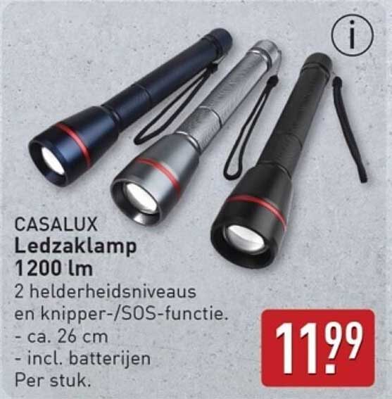 CASALUX Ledzaklamp 1200 lm