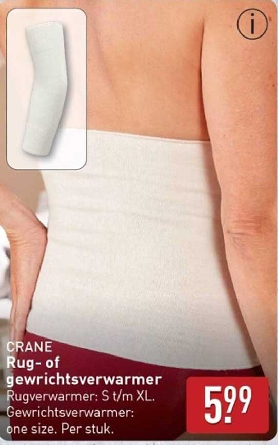 CRANE Rug- of gewrichtsverwarmer