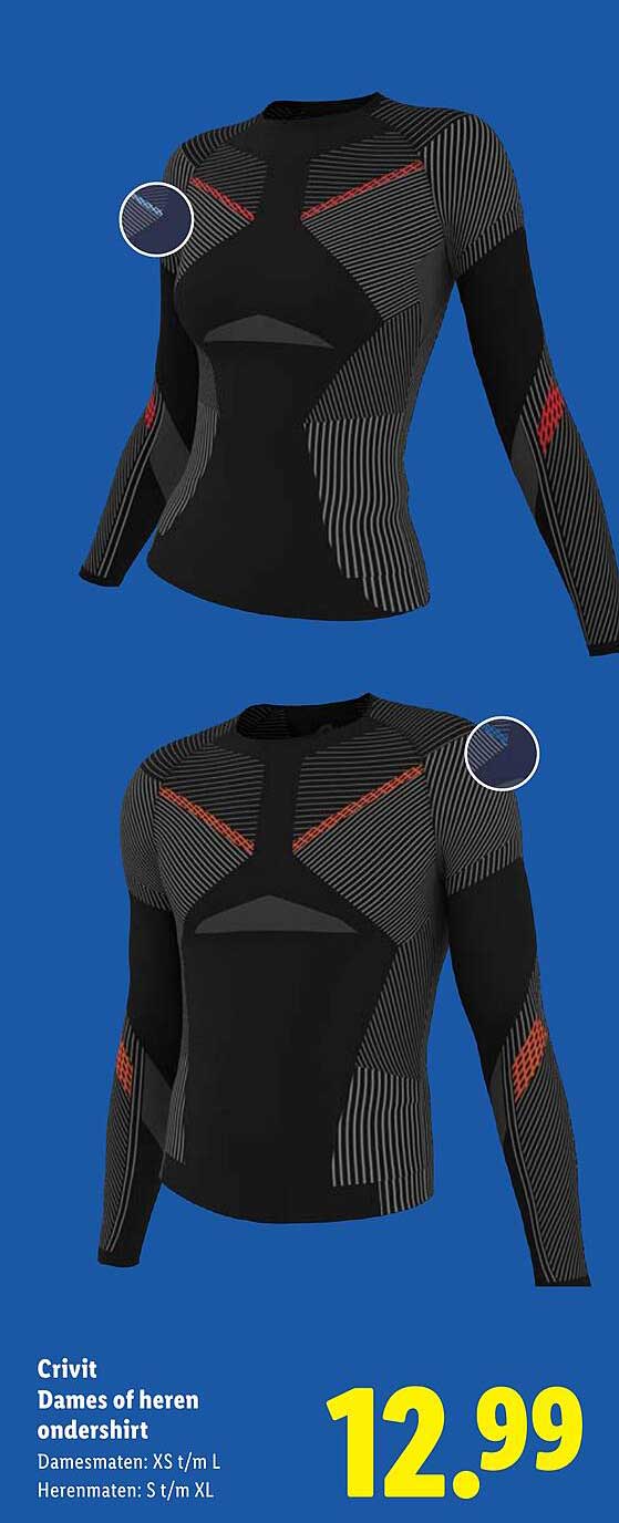 Crivit Dames of heren ondershirt