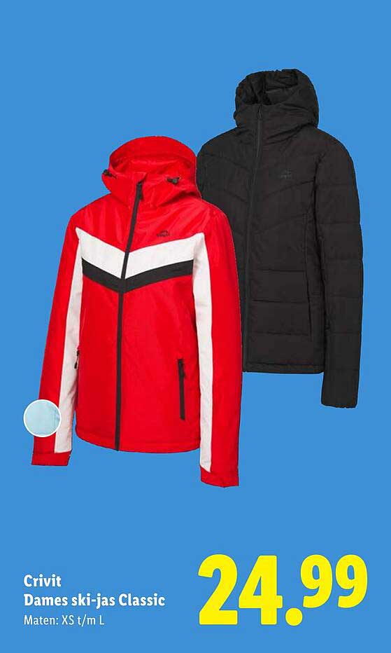 Crivit Dames ski-jas Classic