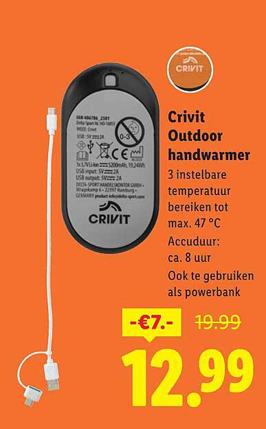 Crivit Outdoor handwarmer