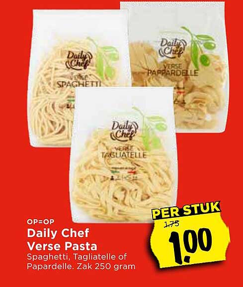 Daily Chef Verse Pasta