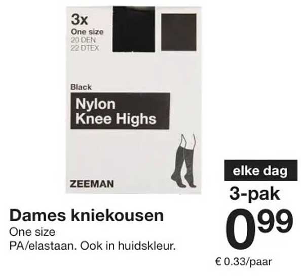 Dames kniekousen