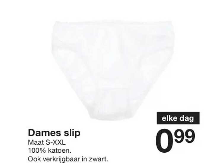 Dames slip