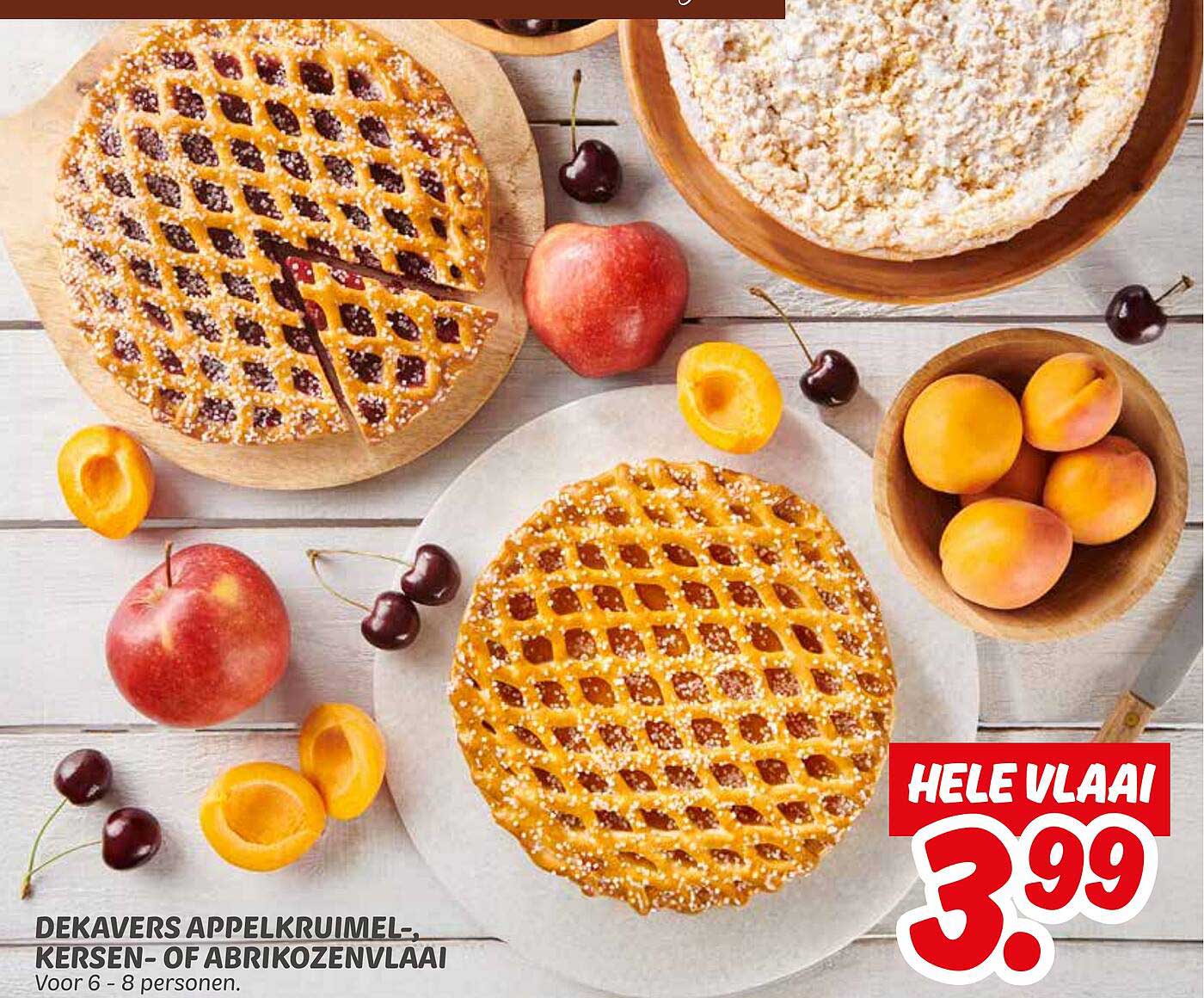 DEKAVERS APPELKRUIMEL-, KERSEN- OF ABRIKOZENVLAAI
