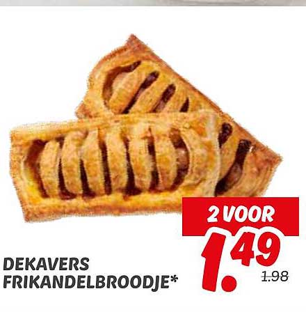 DEKAVERS FRIKANDELBROODJE*
