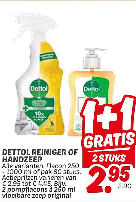 DETTOL REINIGER OF HANDZEAP