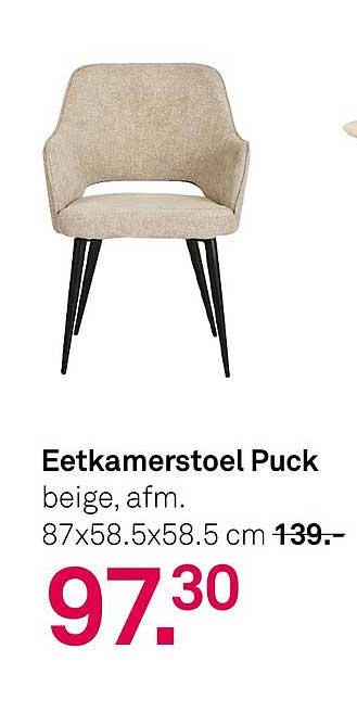 Eetkamerstoel Puck