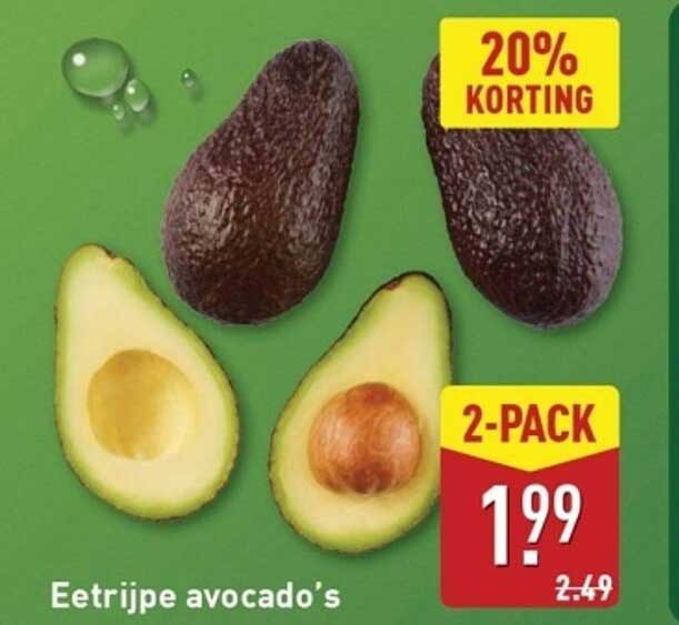 Eetripje avocado's