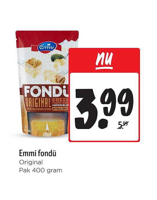 Emmi fondü Original Pak 400 gram