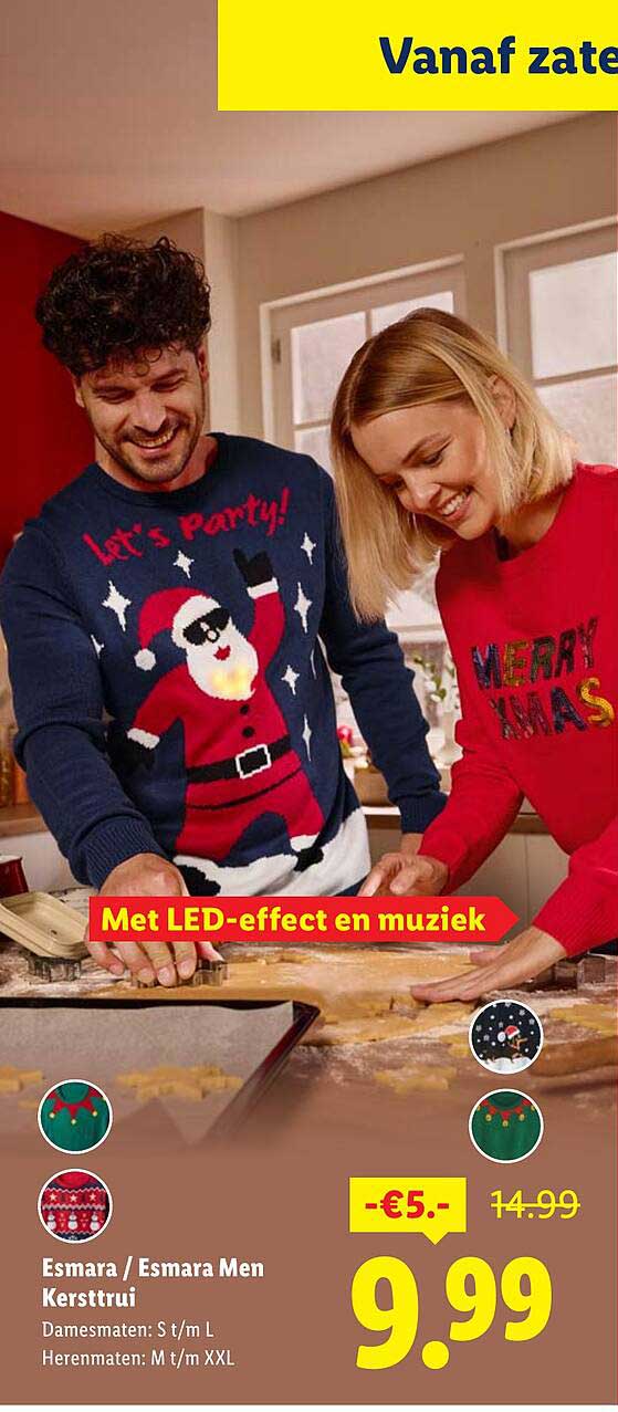 Esmara / Esmara Men Kersttrui