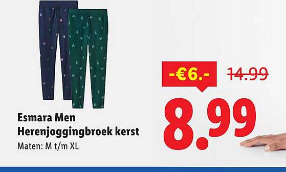 Esmara Men Herenjoggingbroek kerst