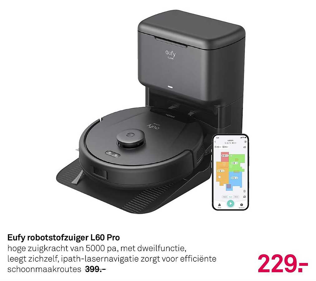 Eufy robotstofzuiger L60 Pro