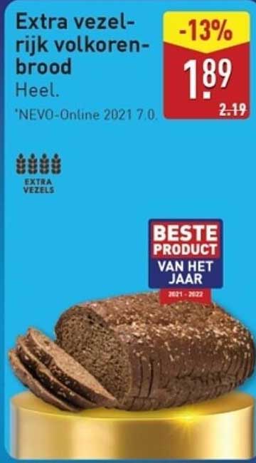 Extra vezelrijk volkorensbrood