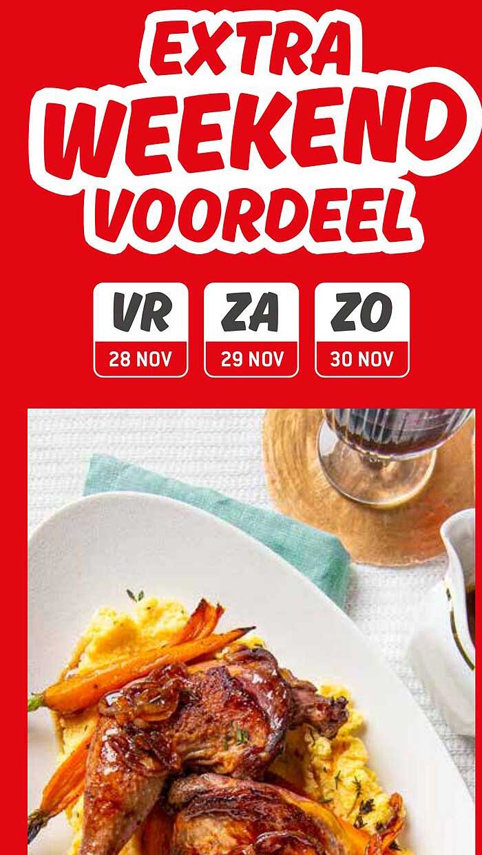 EXTRA WEEKEND VOORDEEL
