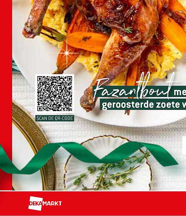 Fazantenbout met geroosterde zoete groenten