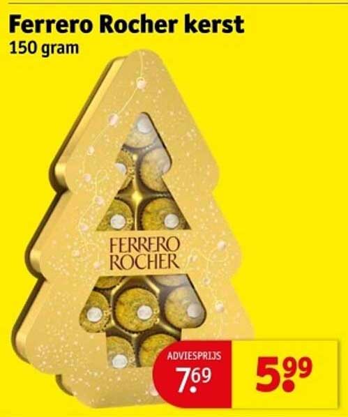 Ferrero Rocher kerst 150 gram