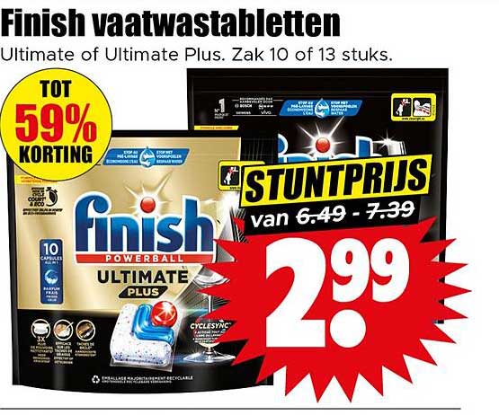 Finish vaatwastabletten