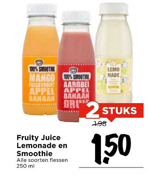 Fruity Juice Lemonade en Smoothie
