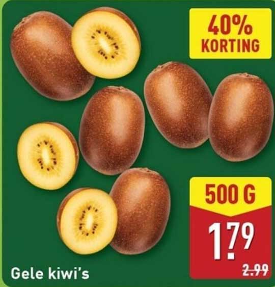 Gele kiwi's