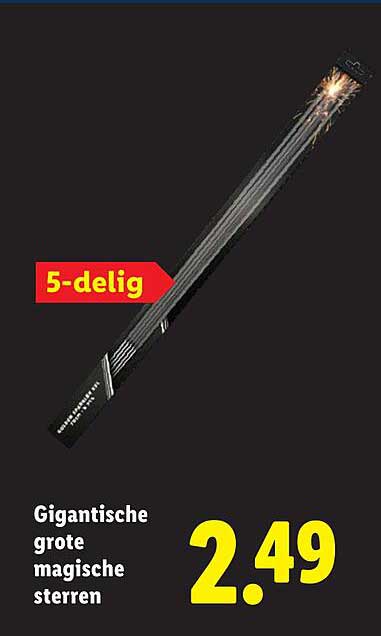 Gigantische grote magische sterren