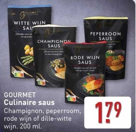 GOURMET Culinaire saus