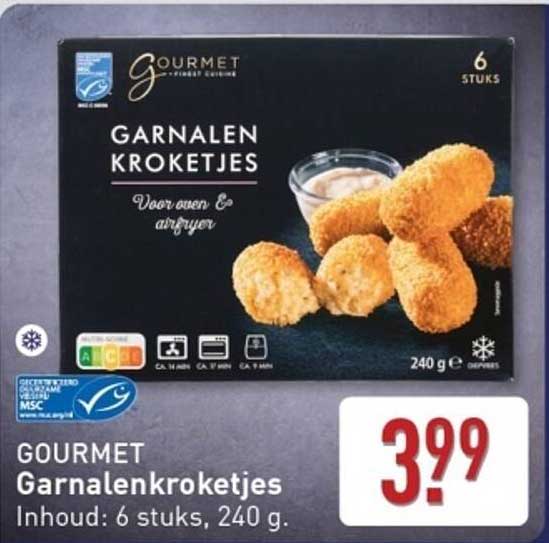 GOURMET Garnalenkroketjes