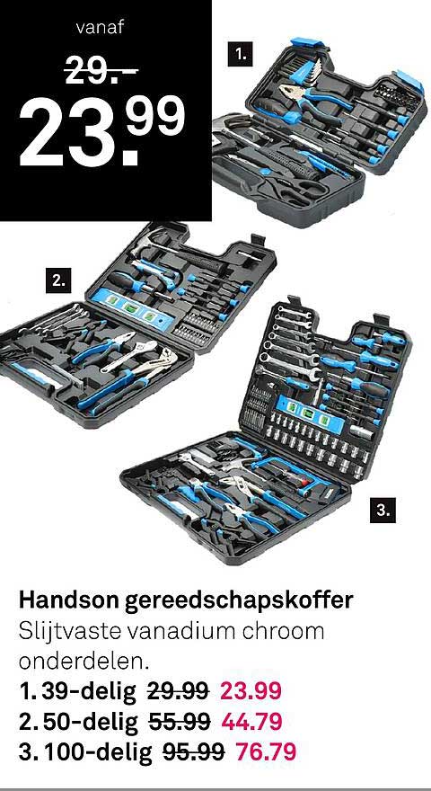 Handson gereedschapskoffer