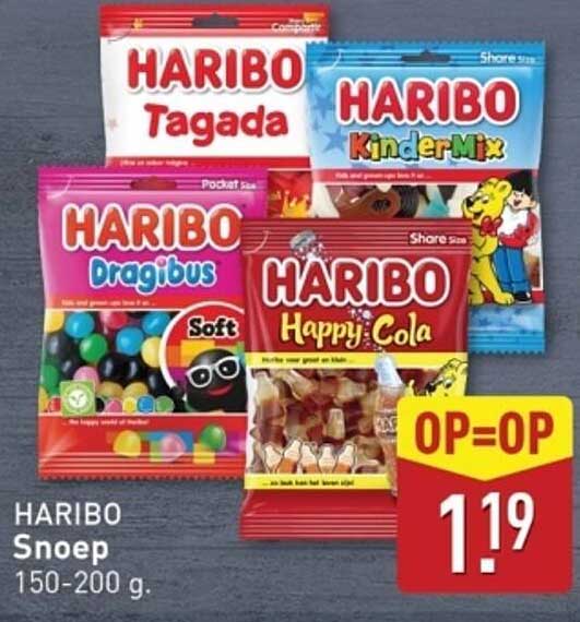 HARIBO Snoep 150-200 g.