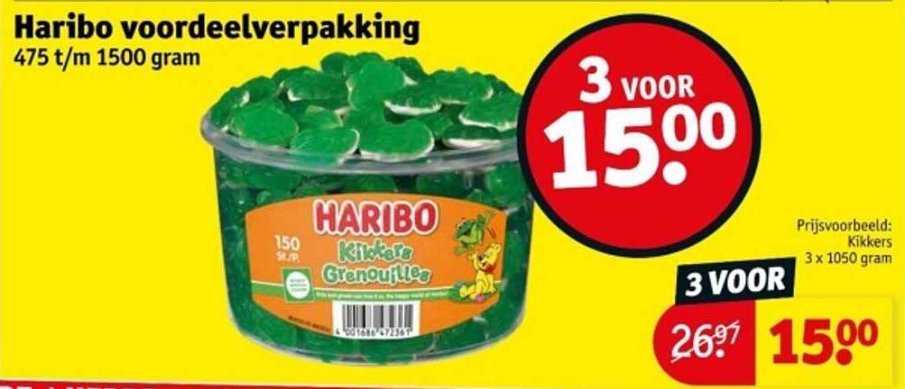 Haribo voordeelverpakking