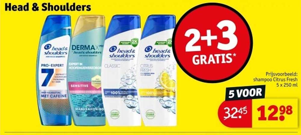 Head & Shoulders 2+3 GRATIS