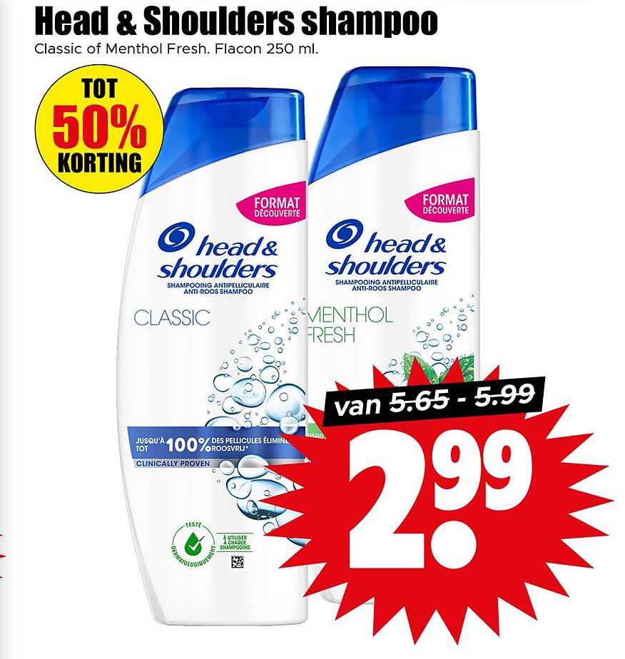 Head & Shoulders shampoo